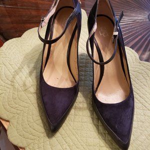 ANN TAYLOR Navy Blue Pumps size 9